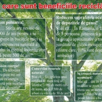Beneficiile reciclarii